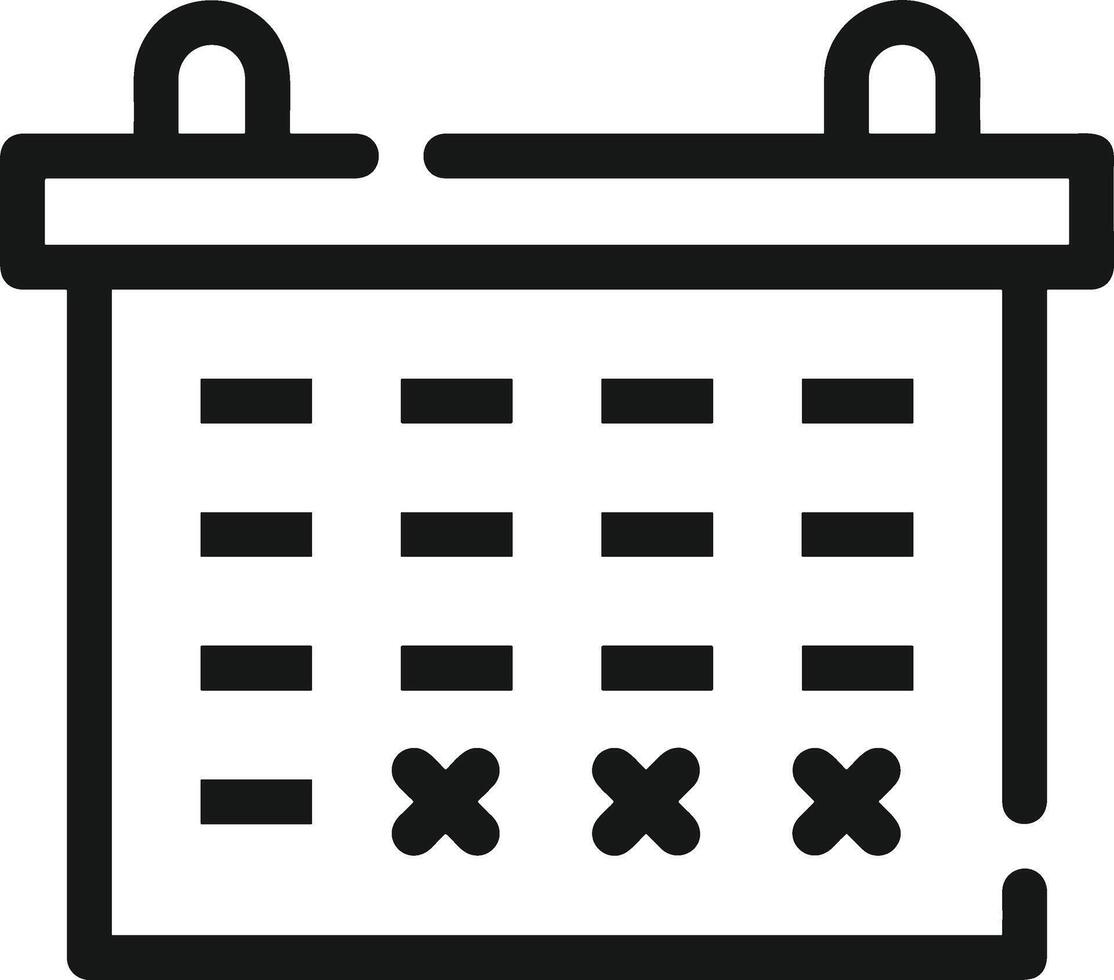 kalender ikon symbol bild vektor