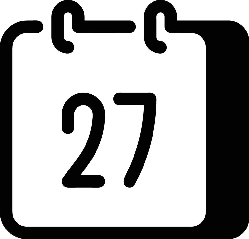 Kalender Symbol Symbol Bild vektor