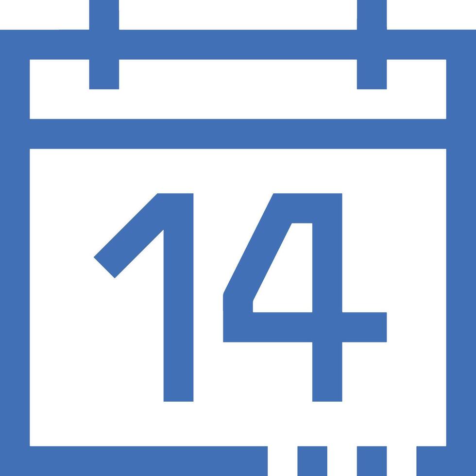 Kalender Symbol Symbol Bild vektor