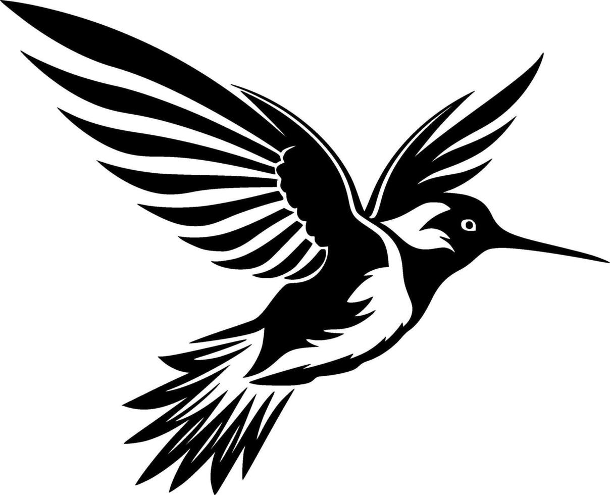 kolibri - hög kvalitet logotyp - illustration idealisk för t-shirt grafisk vektor