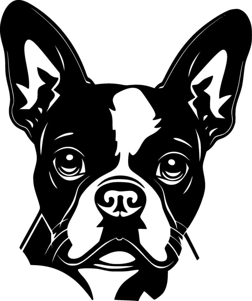 boston terrier - hög kvalitet logotyp - illustration idealisk för t-shirt grafisk vektor