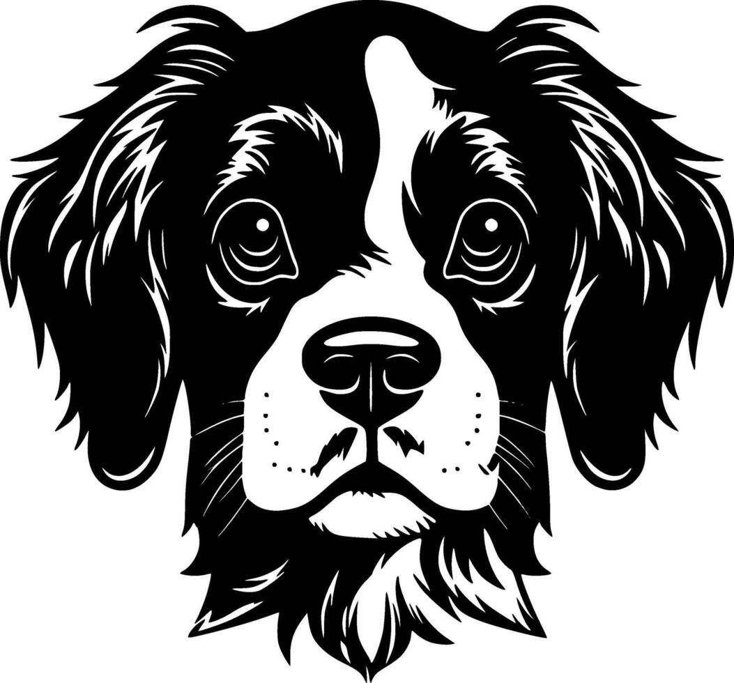 terrier - minimalistisk och platt logotyp - illustration vektor