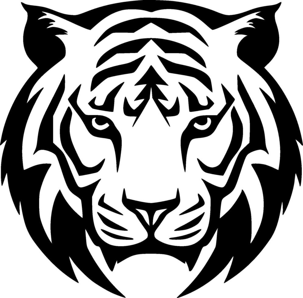 Tiger - - hoch Qualität Logo - - Illustration Ideal zum T-Shirt Grafik vektor