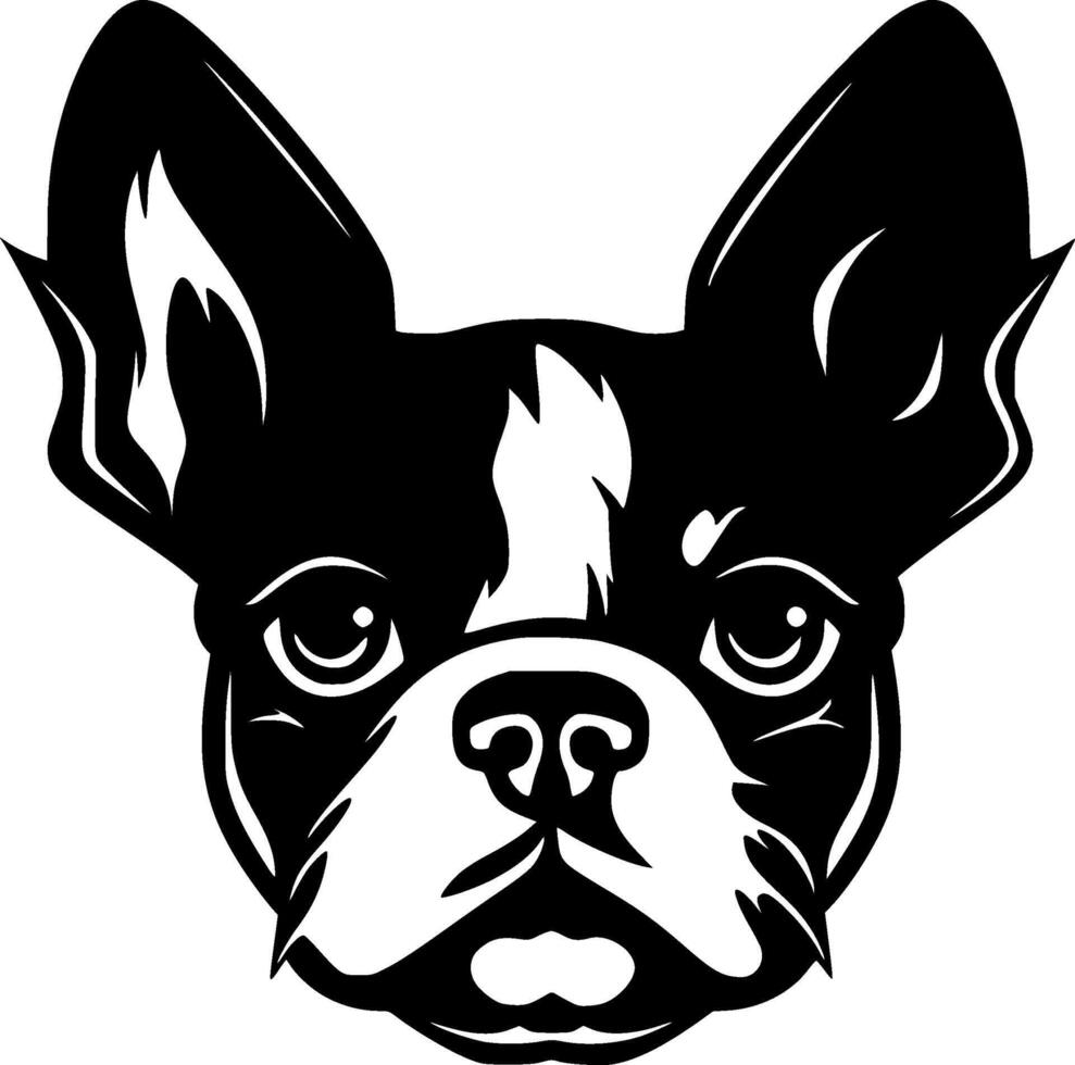boston terrier - hög kvalitet logotyp - illustration idealisk för t-shirt grafisk vektor