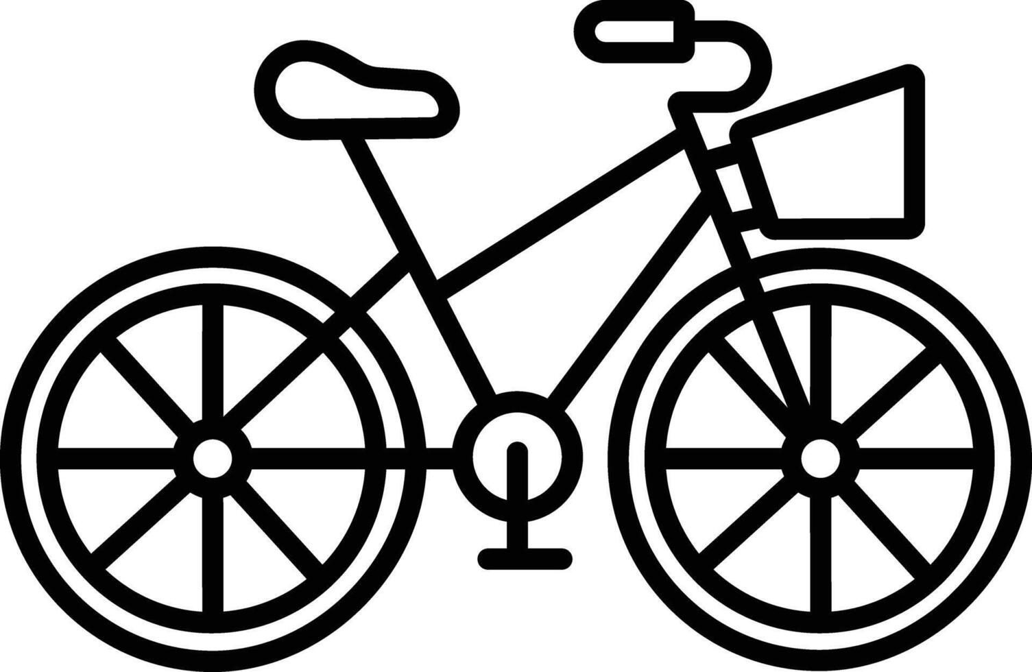 cykel översikt illustration vektor