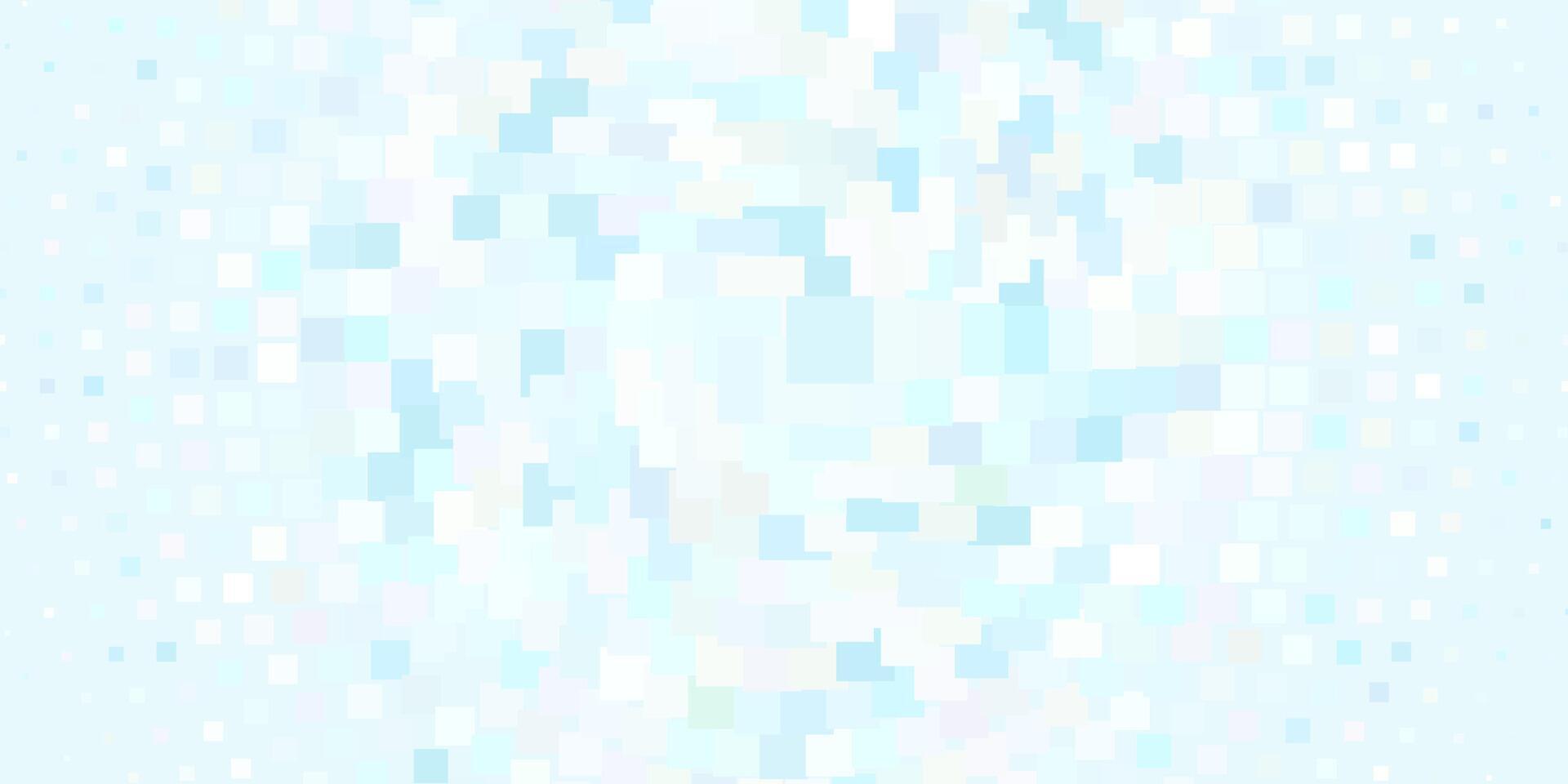 ljusblå layout med linjer, rektanglar. vektor