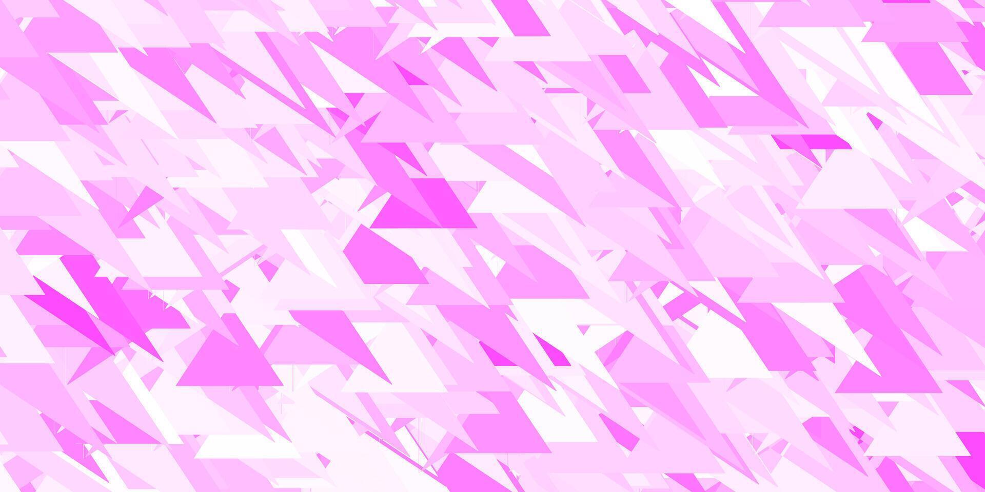 Licht Rosa, Gelb Hintergrund mit polygonal Formen. vektor