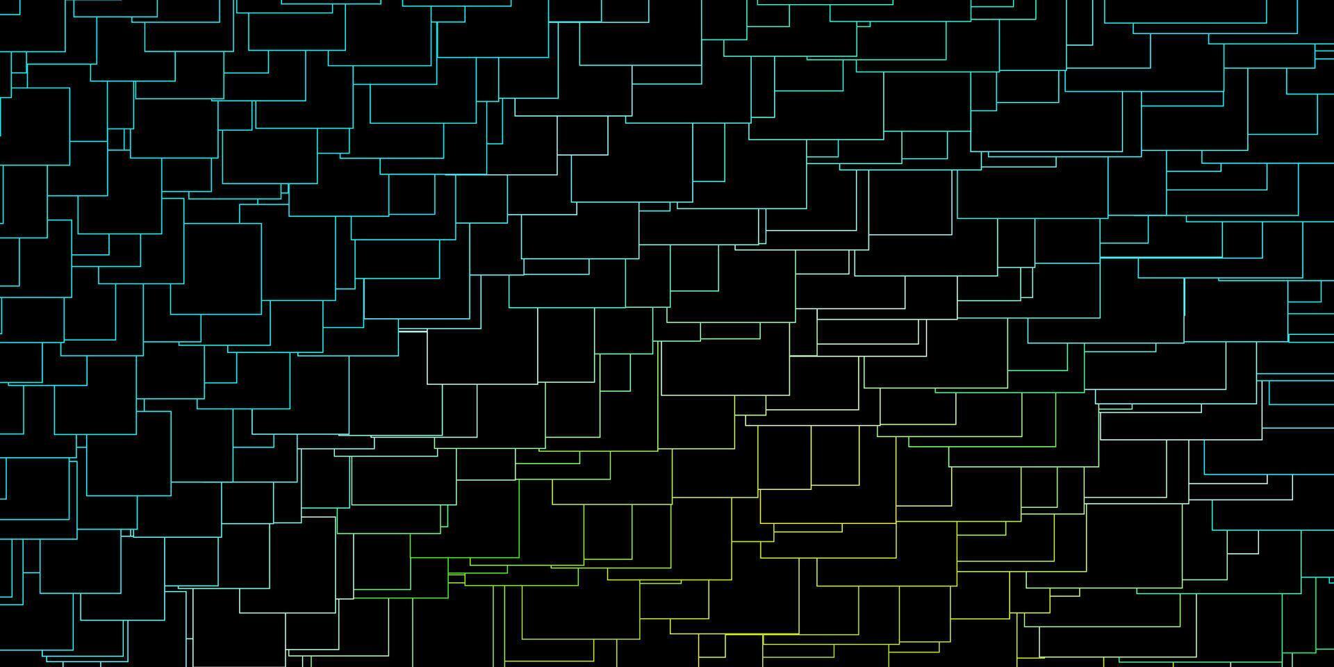 mörk blå, grön layout med rader, rektanglar. vektor