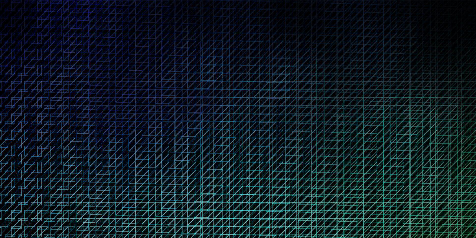 dunkel Blau, Grün Hintergrund mit Linien. vektor