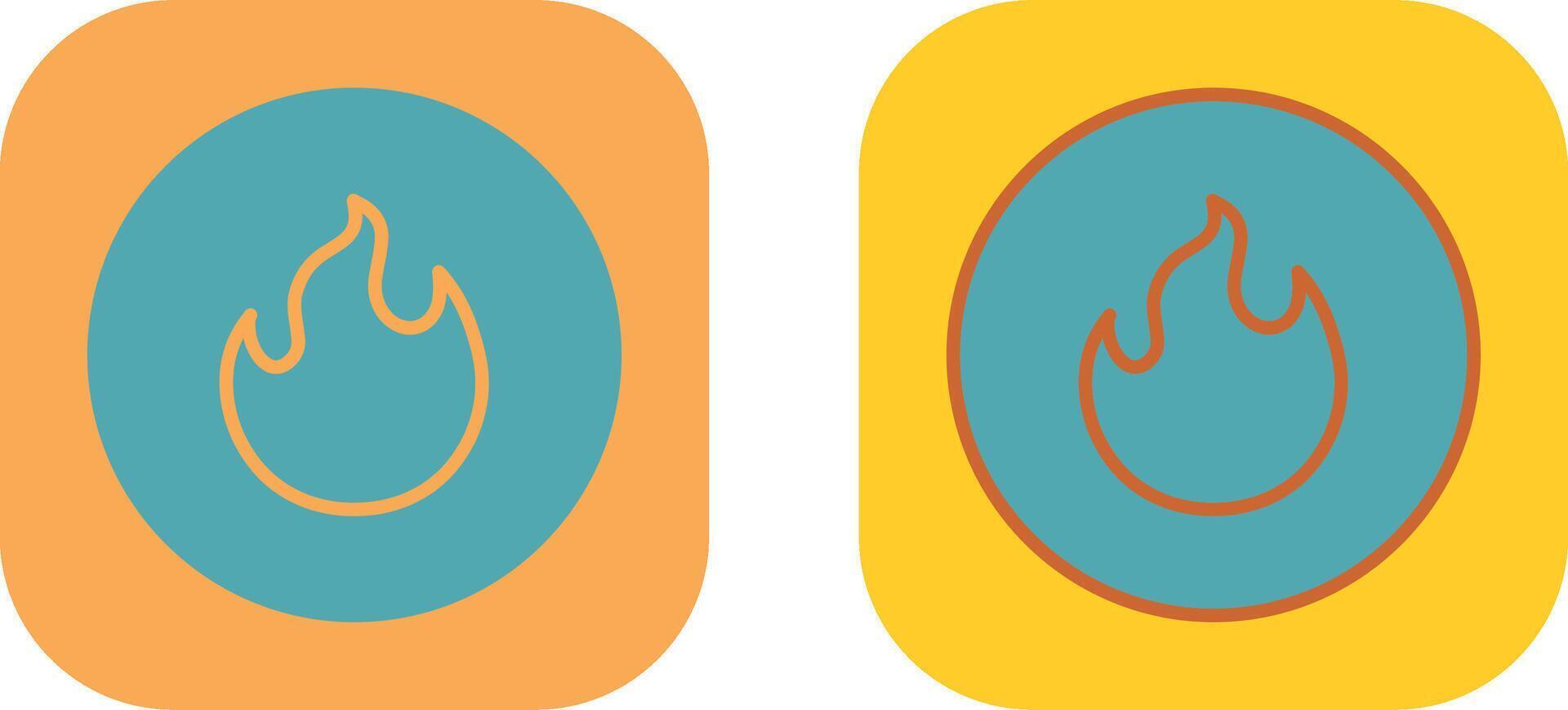 Feuer-Icon-Design vektor