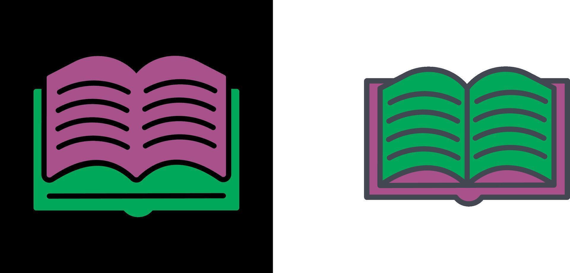 Bücher-Icon-Design vektor