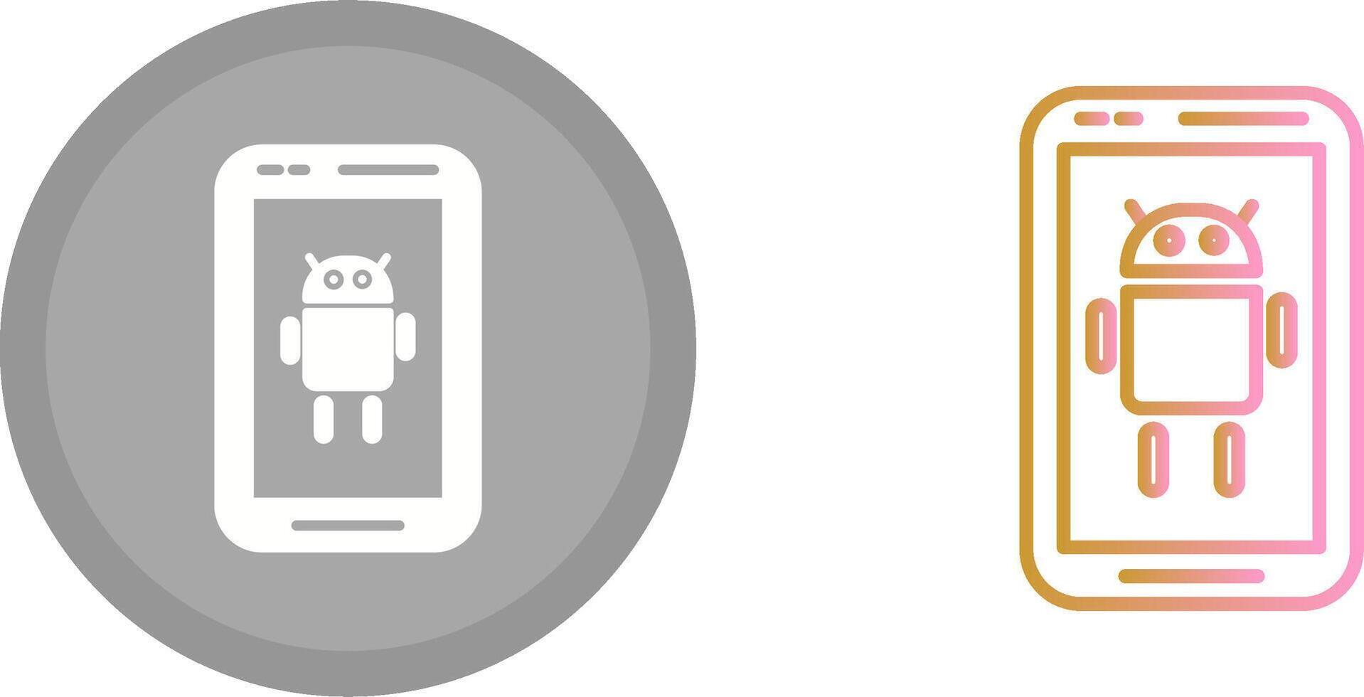 Android Symbol Design vektor