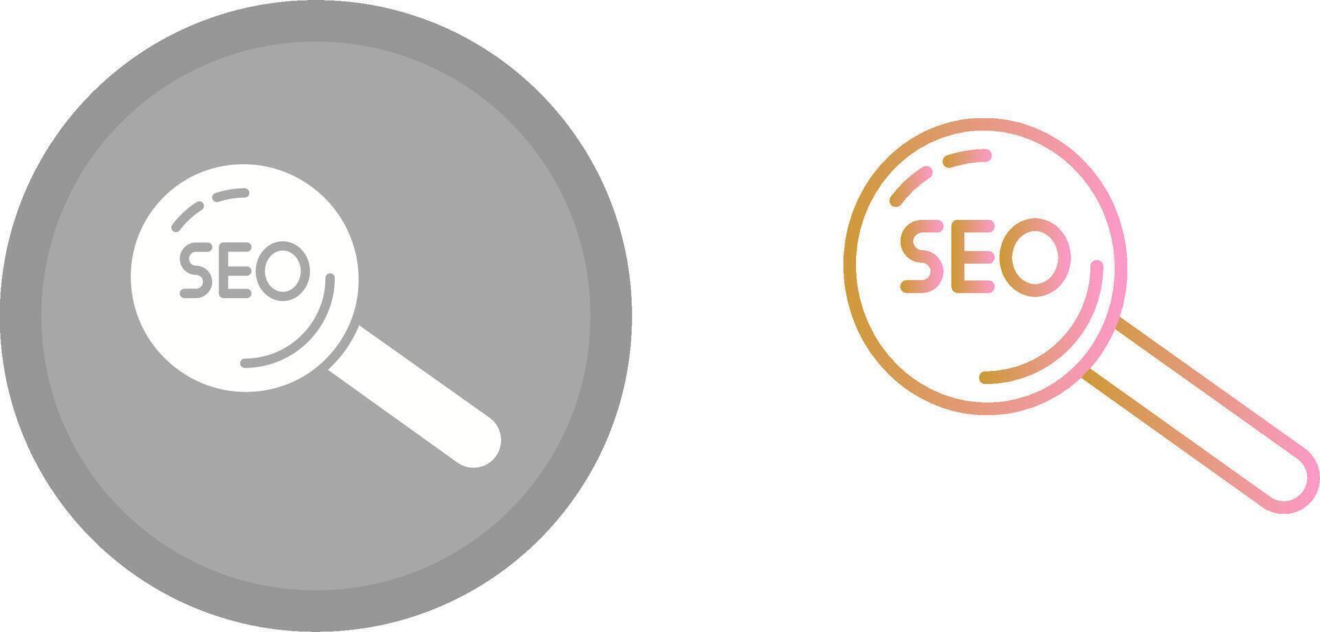 SEO-Icon-Design vektor