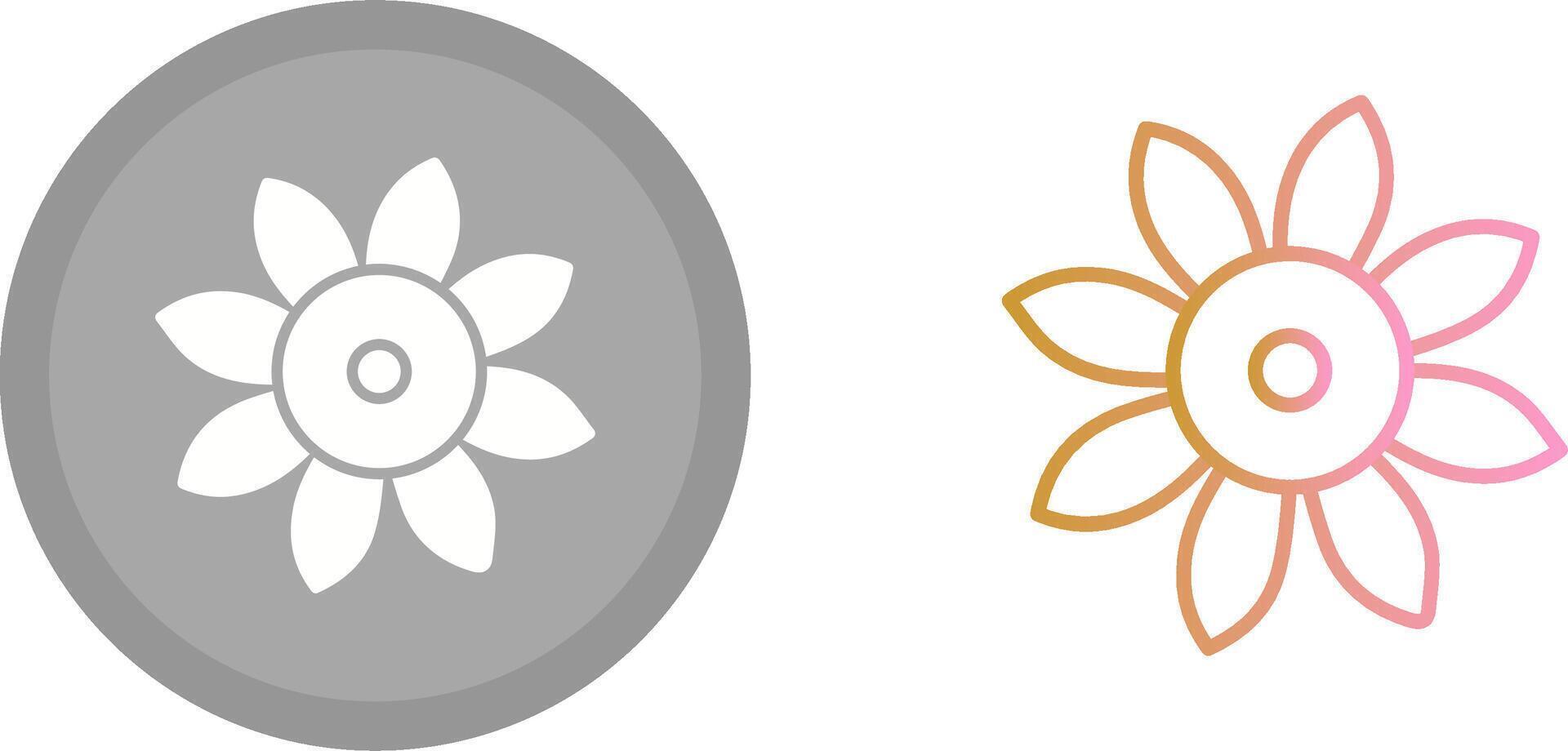 blommor ikon design vektor