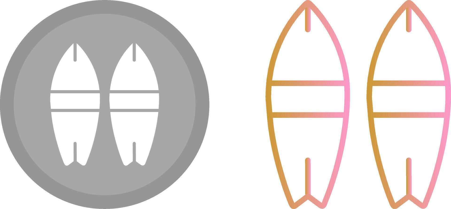 surfingbräda ikon design vektor