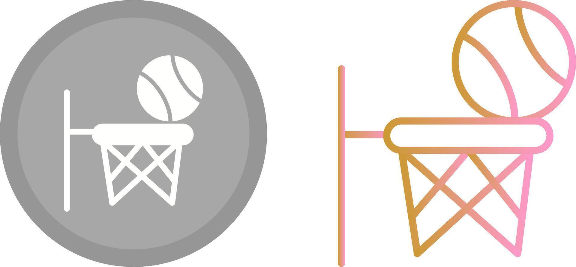 Basketball-Icon-Design vektor