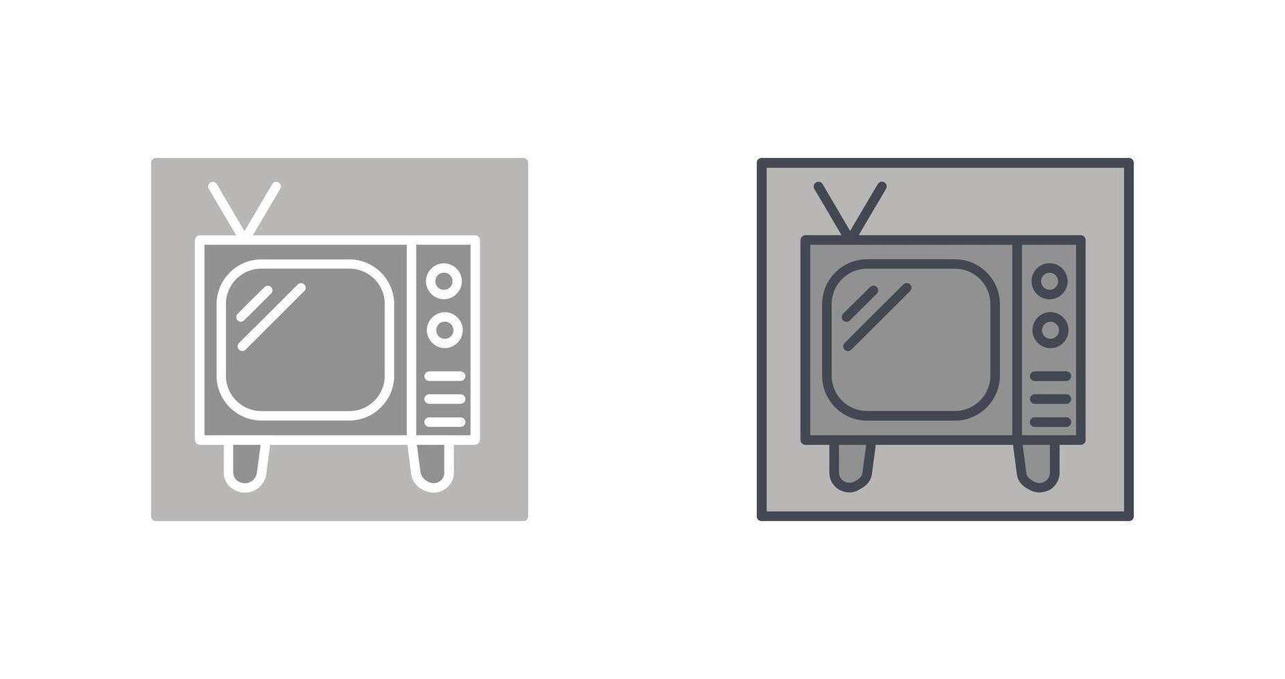 TV-Icon-Design vektor