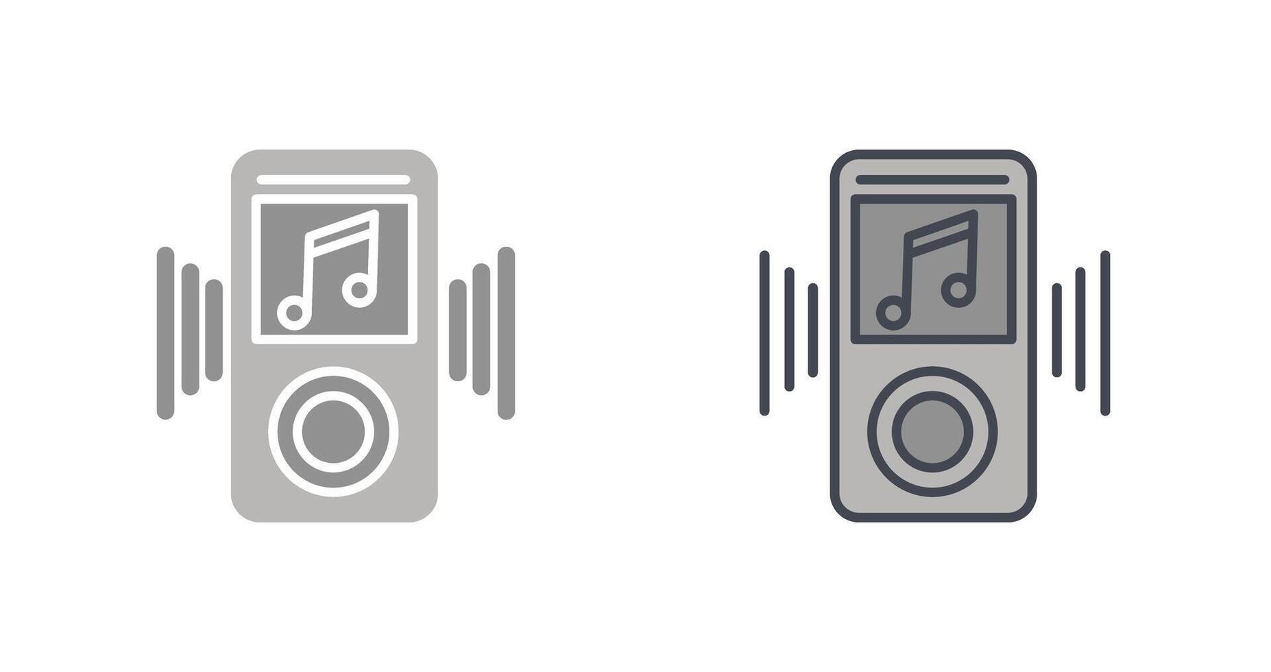 mp3 Symbol Design vektor