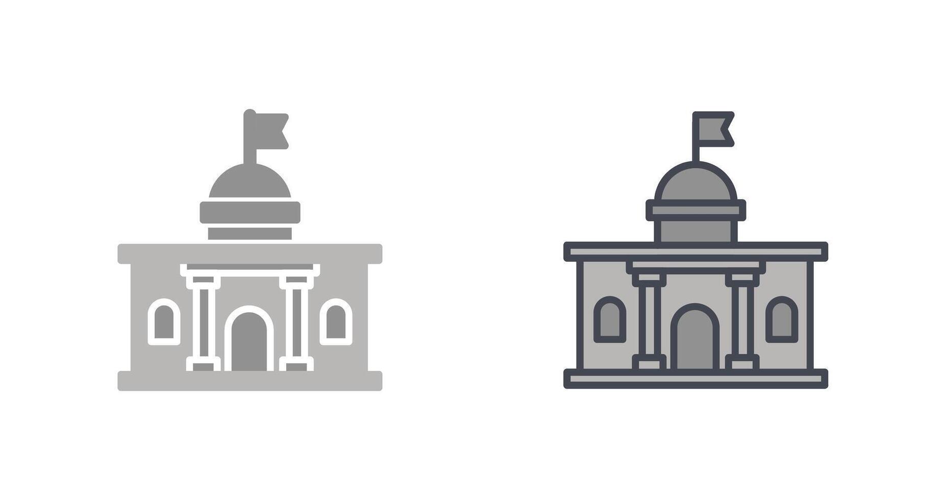 Parlament Symbol Design vektor