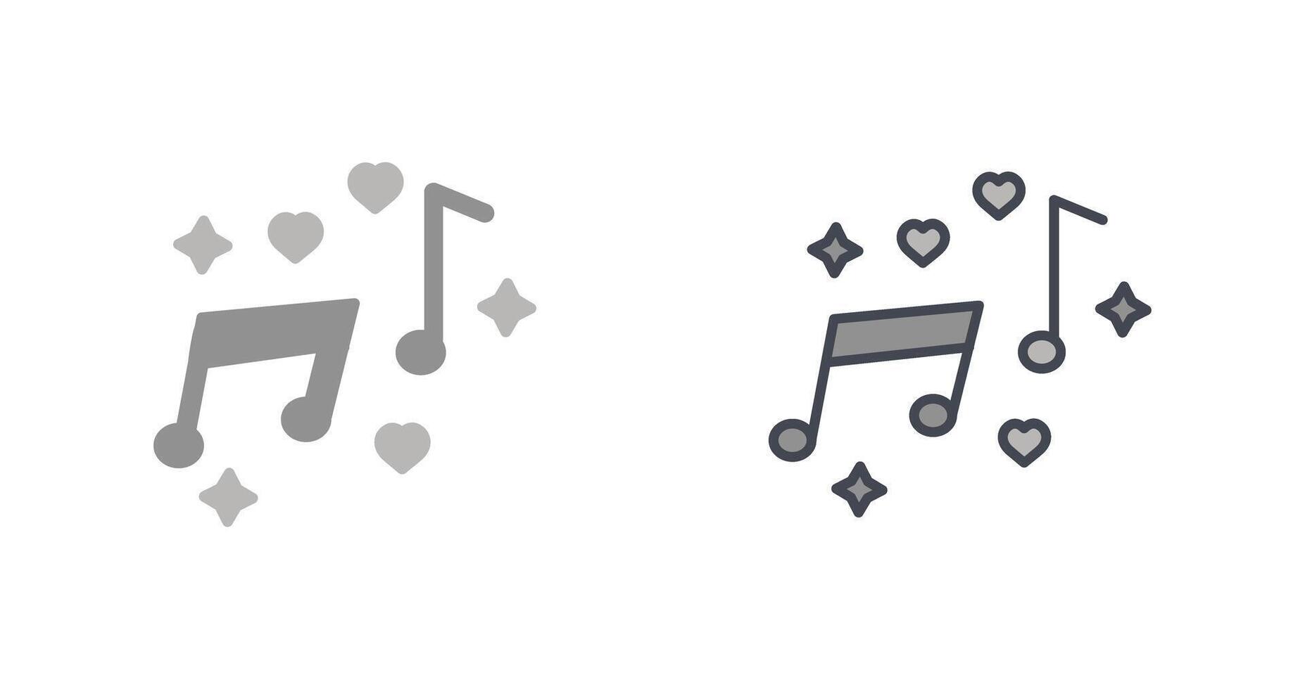 musik ikon design vektor