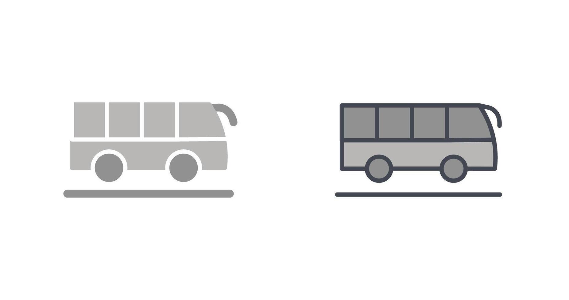 Bus-Icon-Design vektor