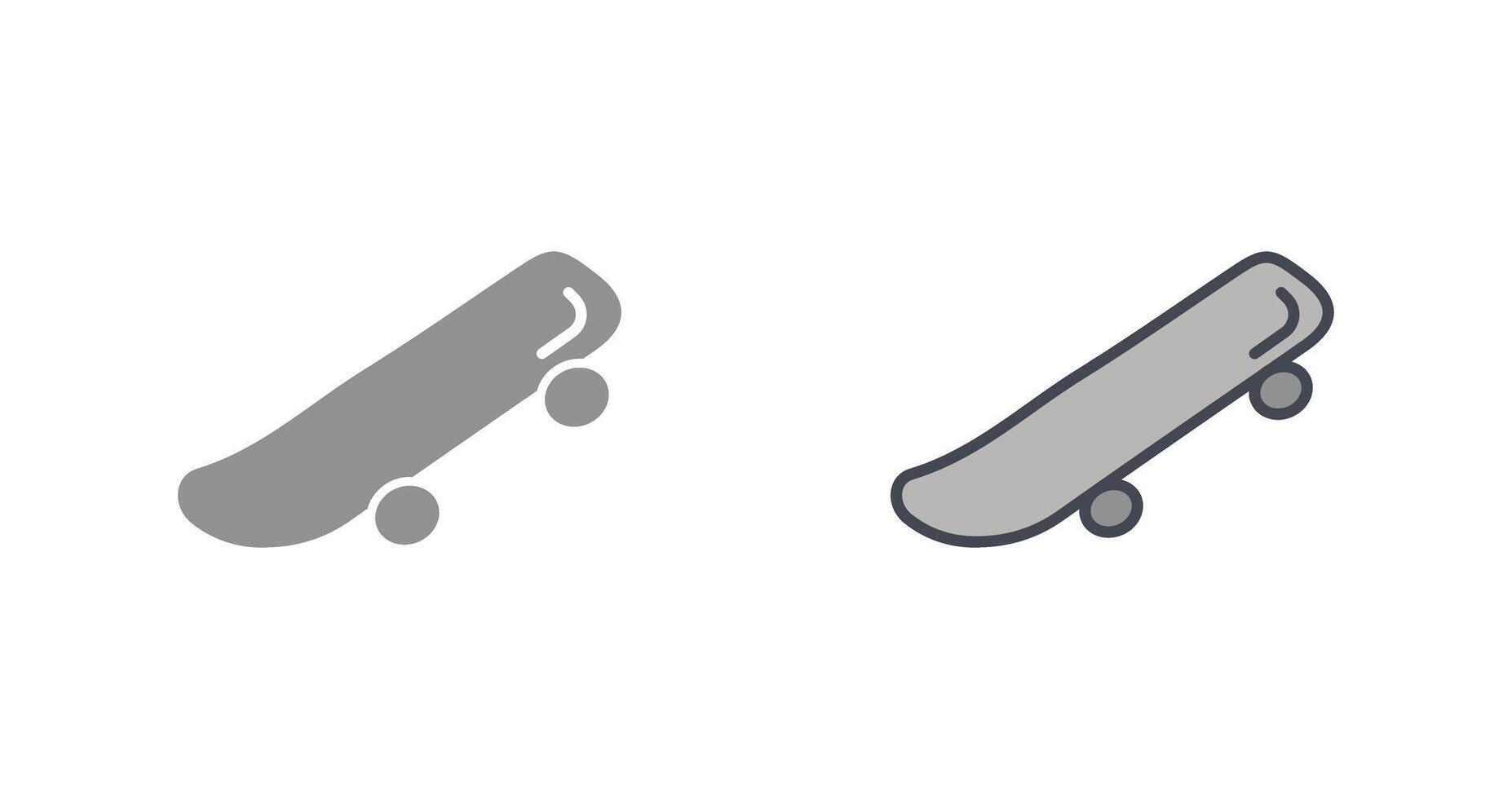 skateboard ikon design vektor