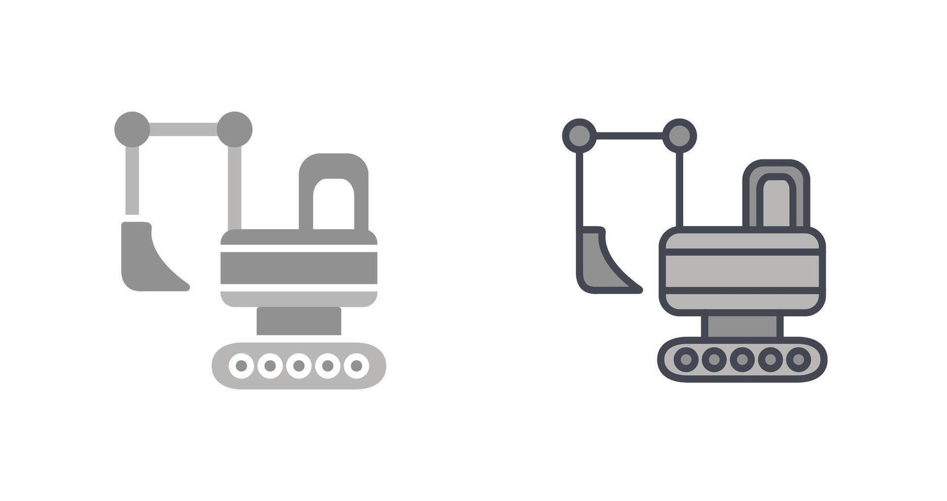 schwer Maschinen Symbol Design vektor