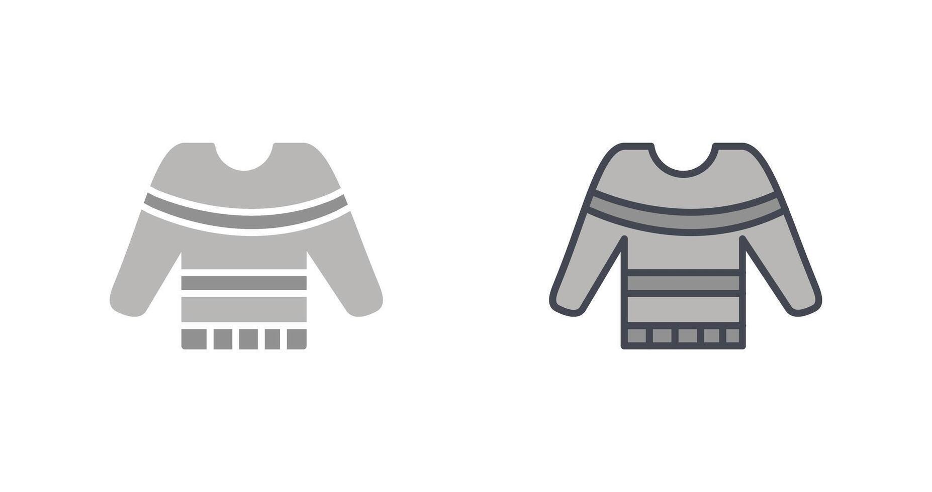 Pullover-Icon-Design vektor