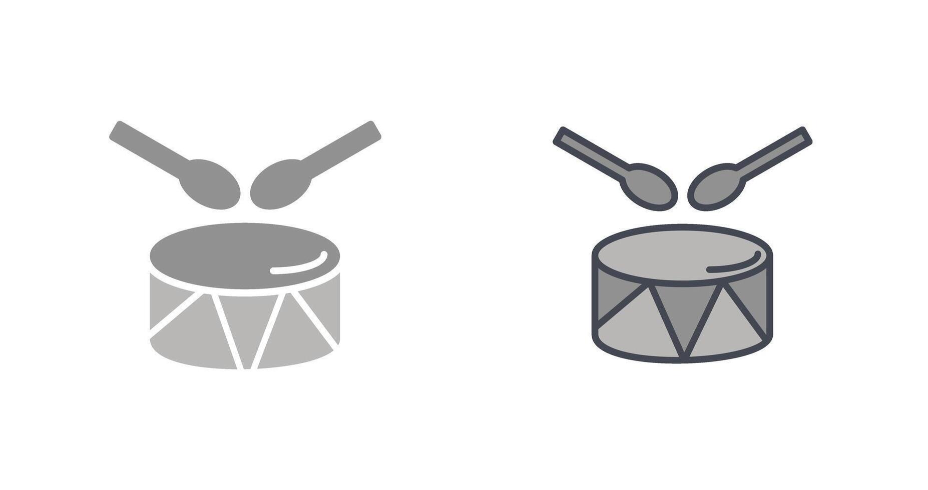 Drum-Icon-Design vektor