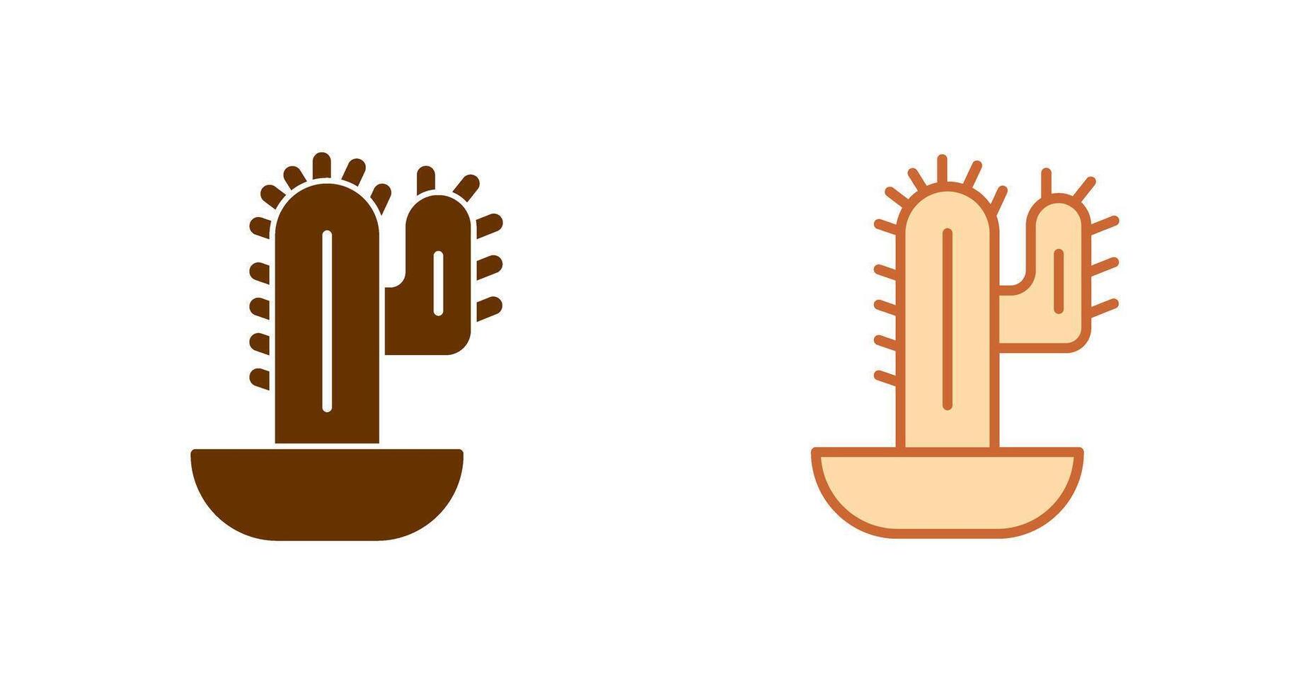 Kaktus-Icon-Design vektor