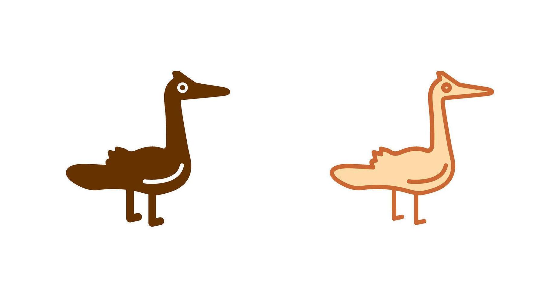 flamingo ikon design vektor
