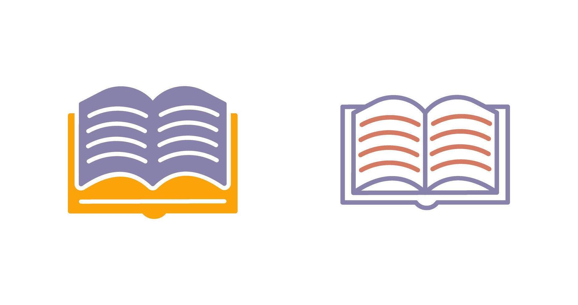 Bücher-Icon-Design vektor