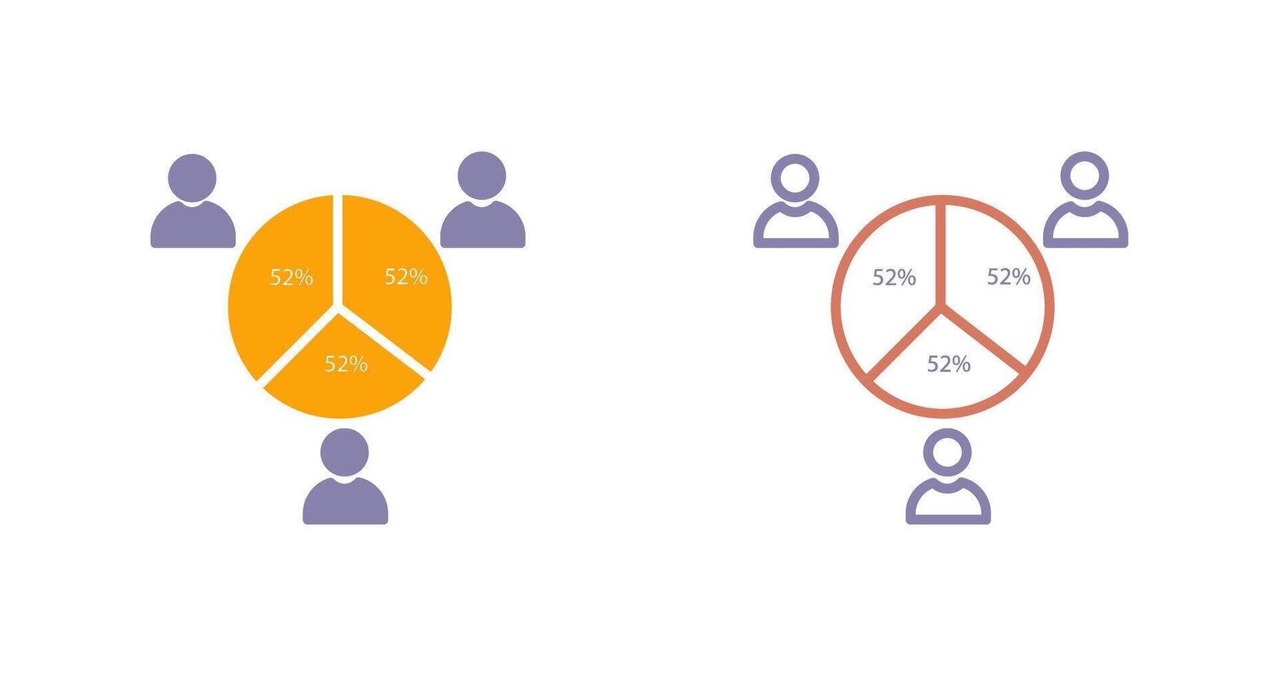 Kandidat Statistiken Symbol Design vektor