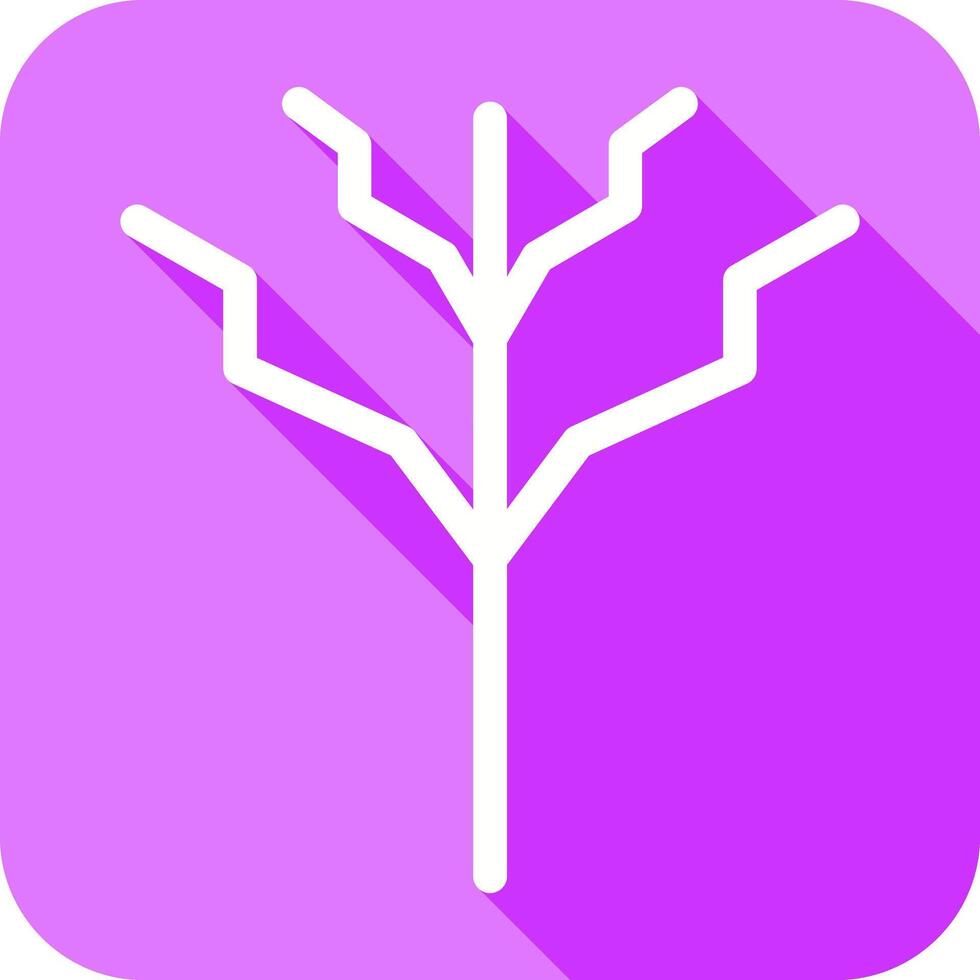 Baum mit Nein Blätter Symbol vektor