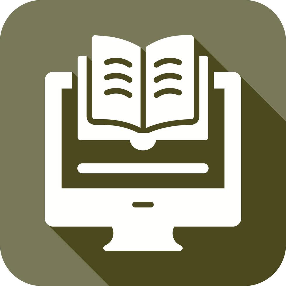 E-Book-Icon-Design vektor