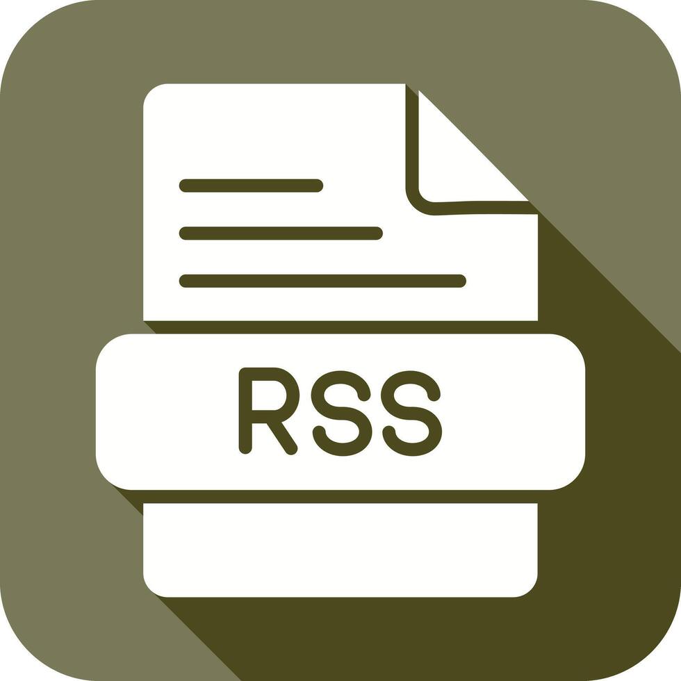 RSS-Icon-Design vektor