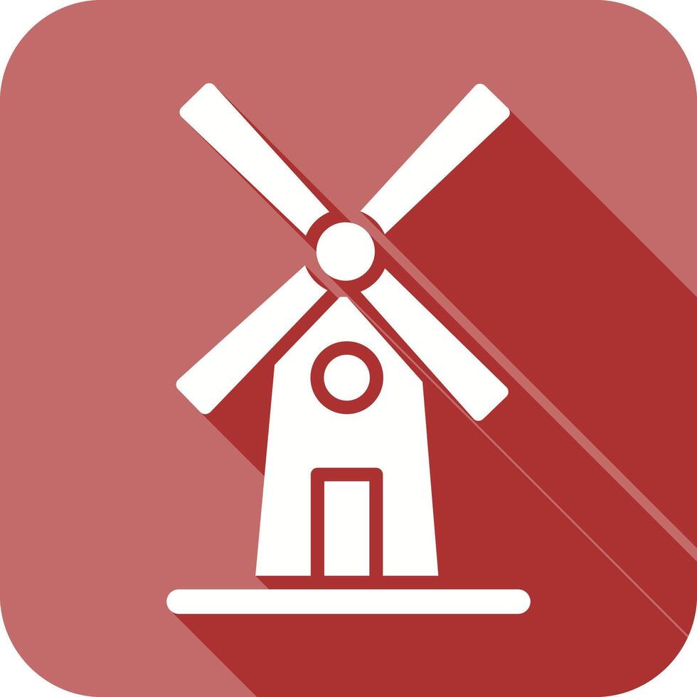 Windmühlen-Icon-Design vektor