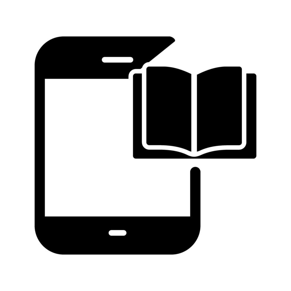 E-Book-Icon-Design vektor