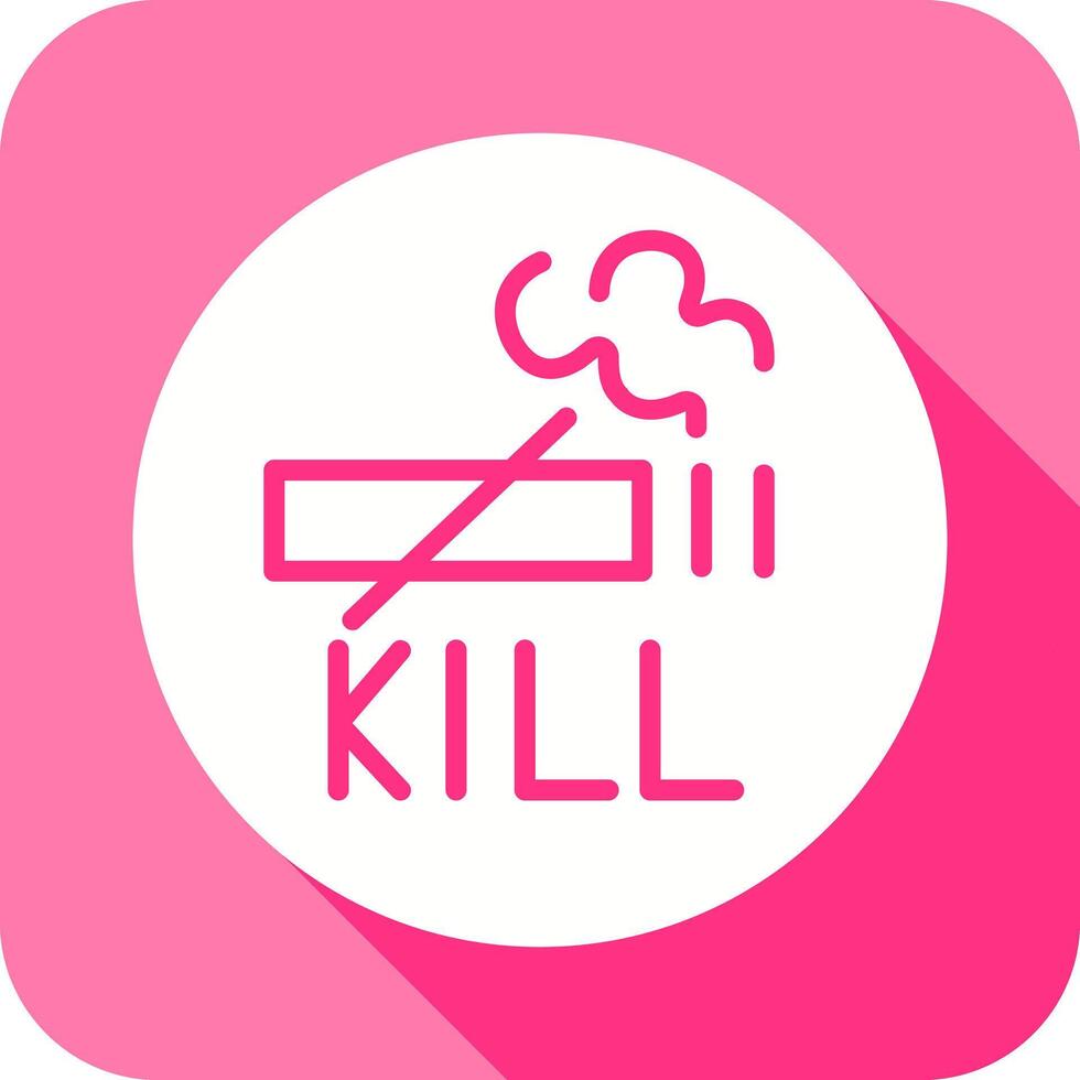 rökning dödar ikon design vektor