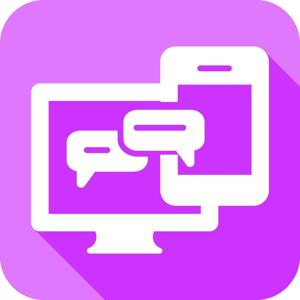 Chat-Icon-Design vektor