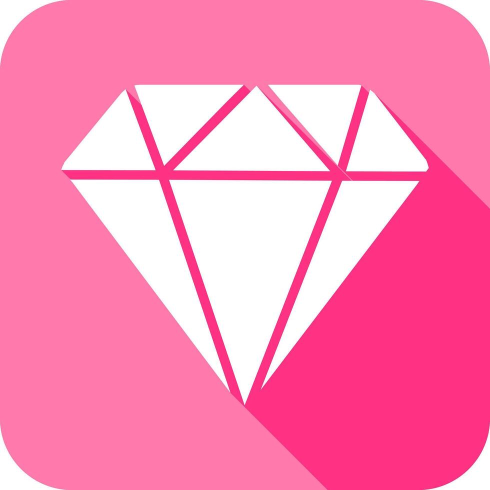 Diamant-Icon-Design vektor