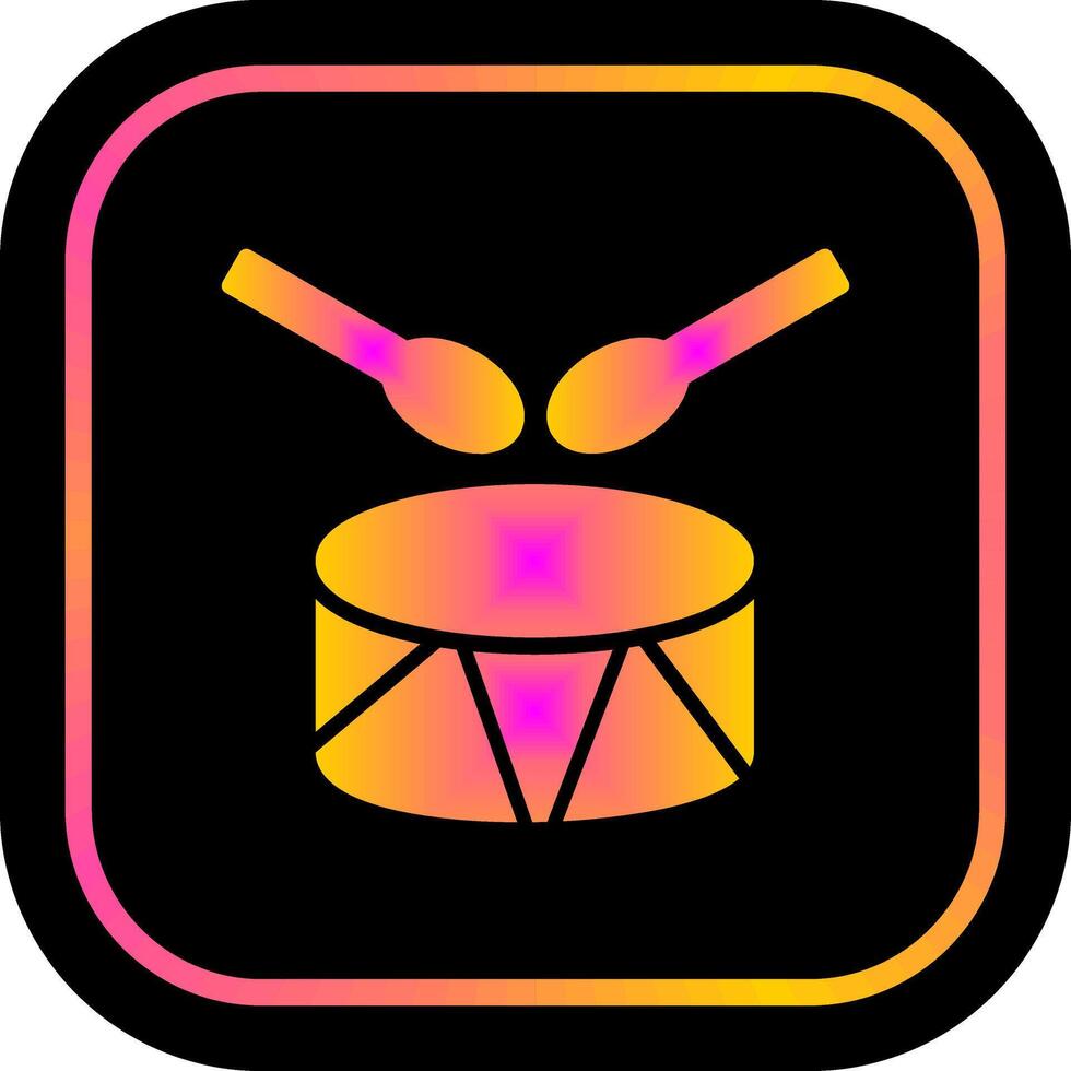 Drum-Icon-Design vektor