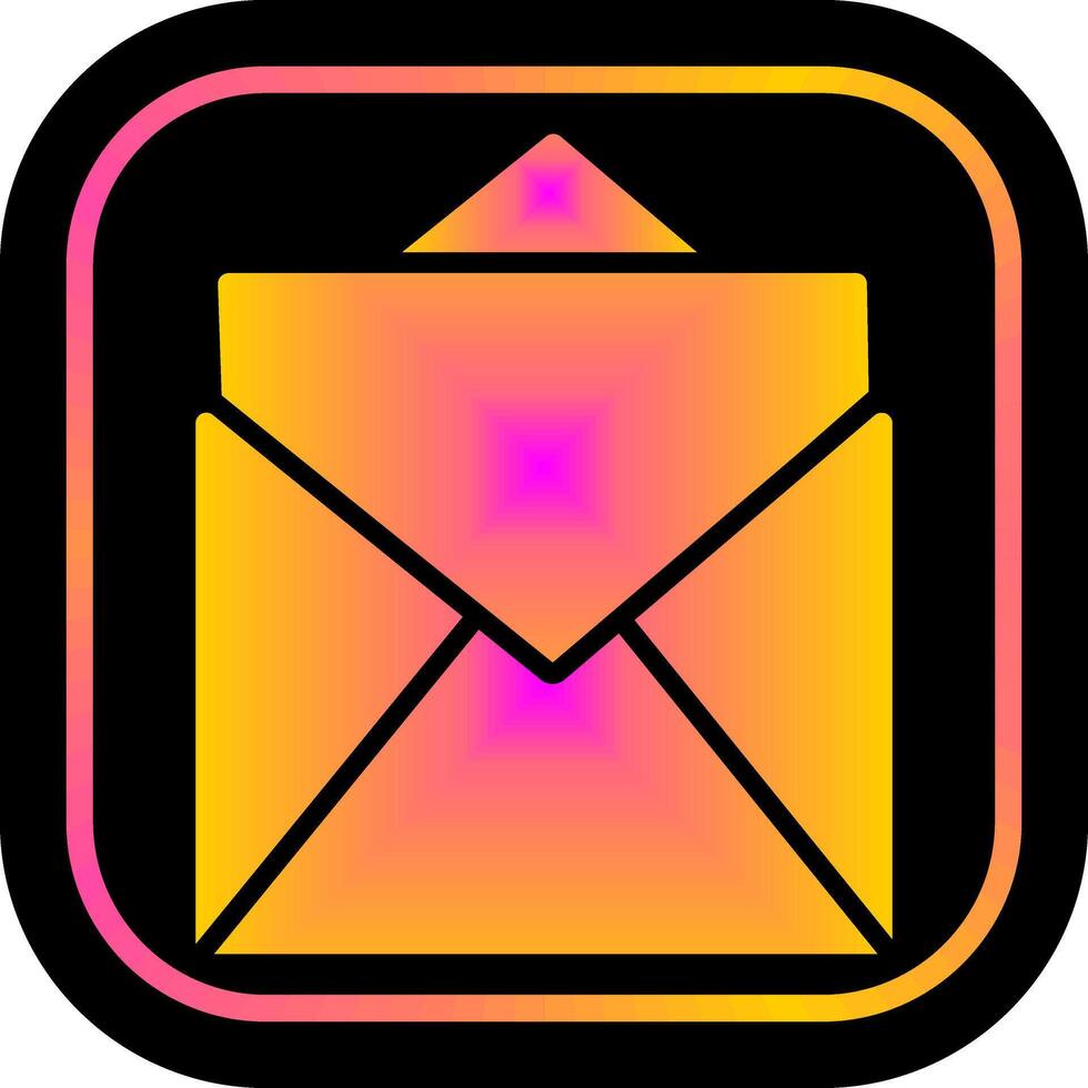 e-postmeddelanden ikon design vektor