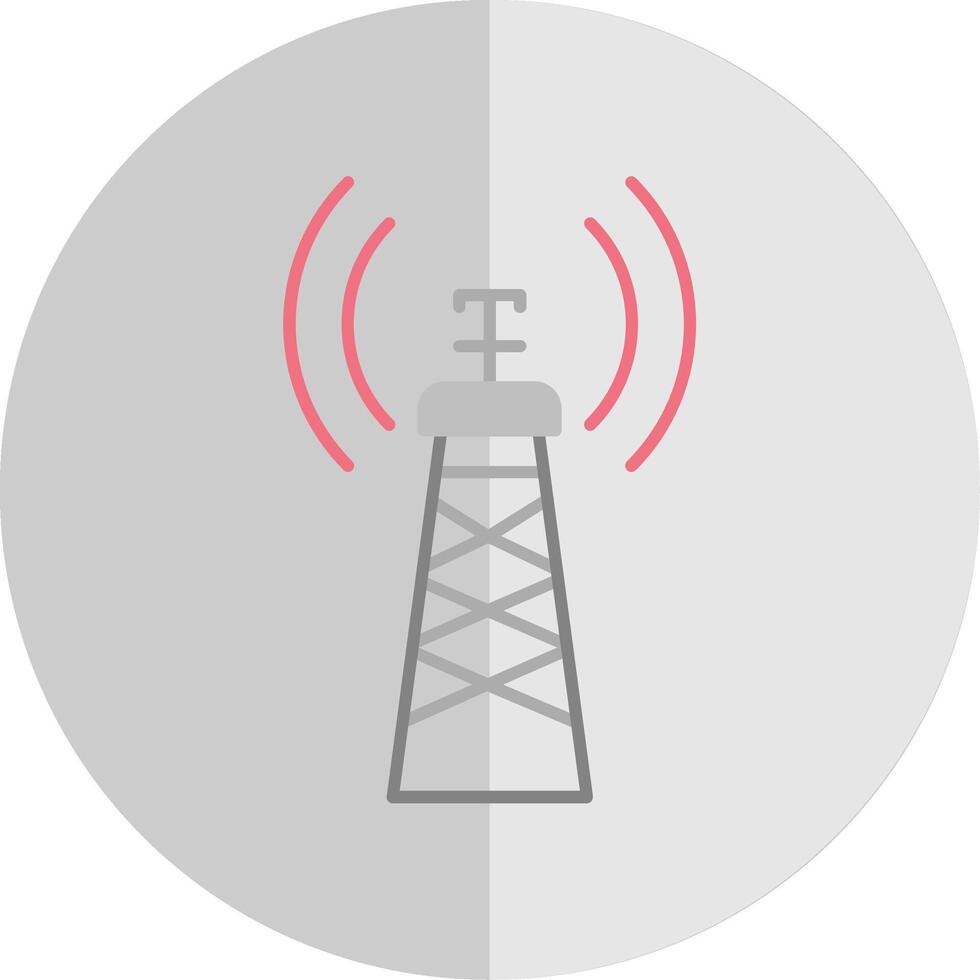 signal torn platt skala ikon vektor