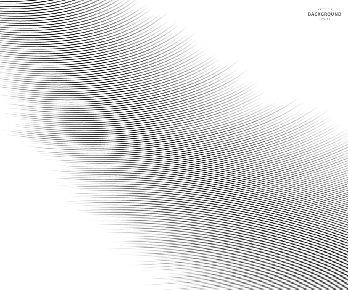 abstraktes grauweißes Wellen- und Linienmuster für Ihre Ideen, Vorlagenhintergrundtextur vektor