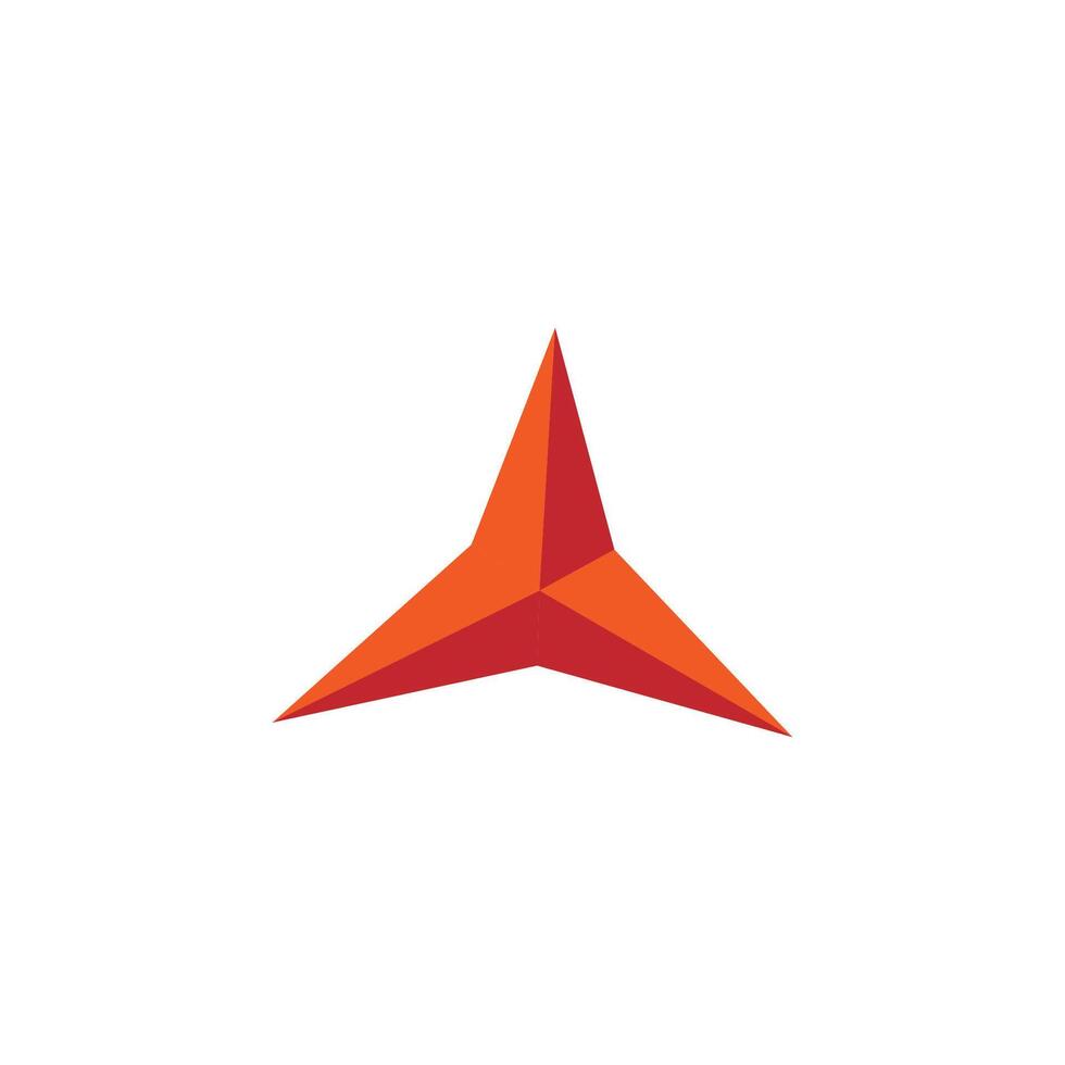 geometrisch Star Logo Symbol vektor