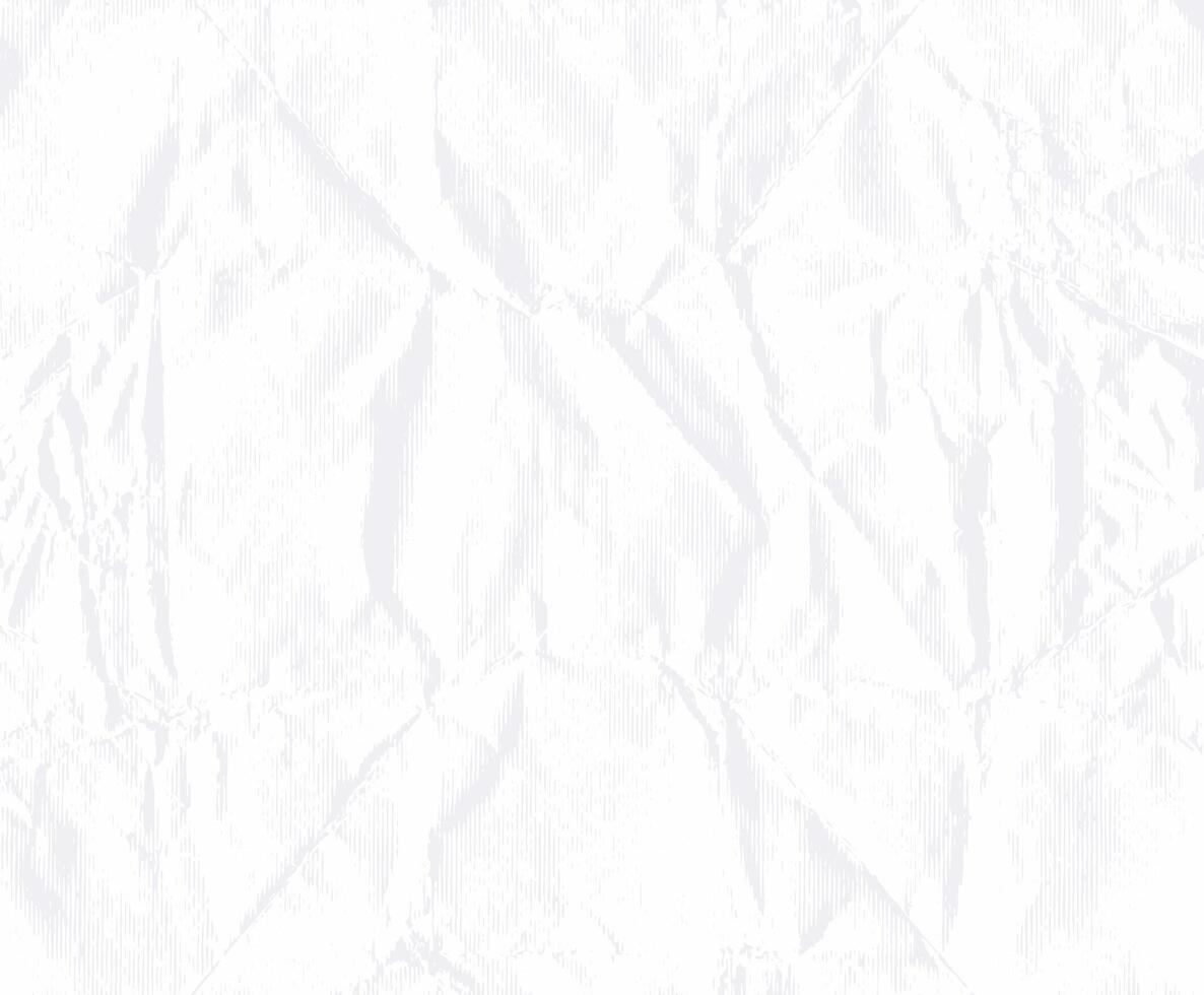 vit skrynkliga papper textur. bakgrund med ångest spannmål. gammal papper textur med grunge effekt. sjaskig mönster. repa, ljud. retro bakgrund för omslag, baner. vektor