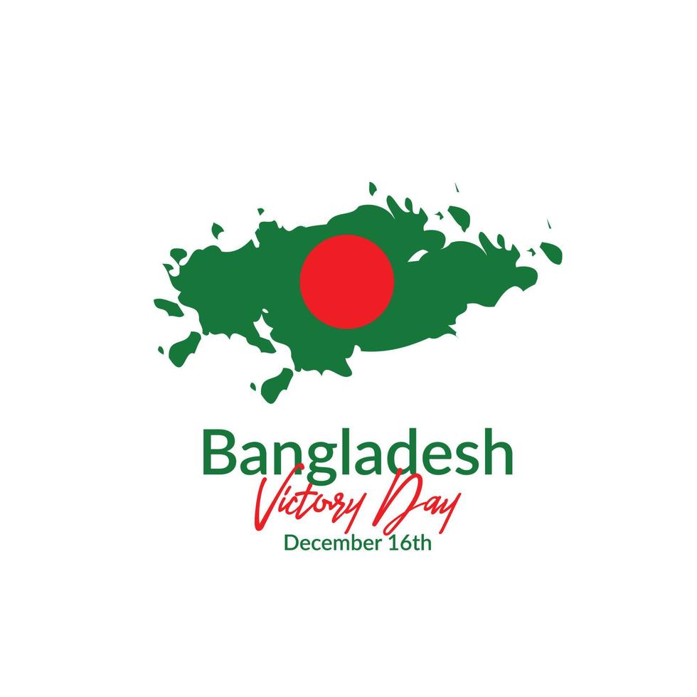 bangladeshs segerdag vektor