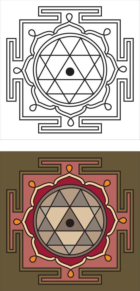 traditionell asiatisk, indisk motivdesign för textiltryck, tygtryck vektor