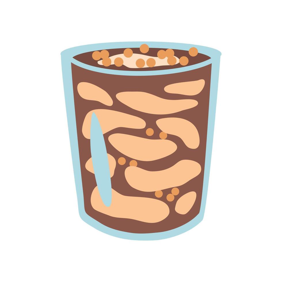 Filipino taho trinken Snack Illustration vektor